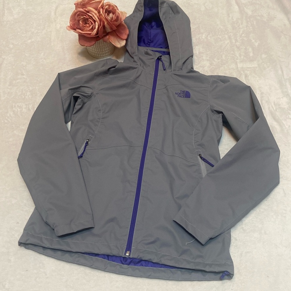 THE NORTH FACE RESOLVE PLUS Women Size S Zip Front Hooded Jacket